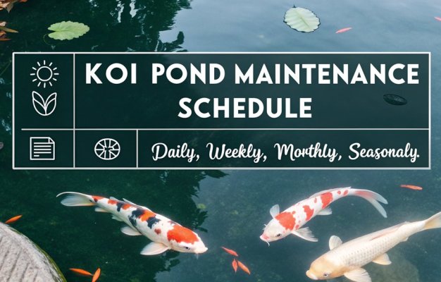 koi pond care routine