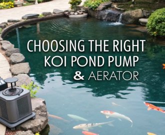 koi pond pump selection guide