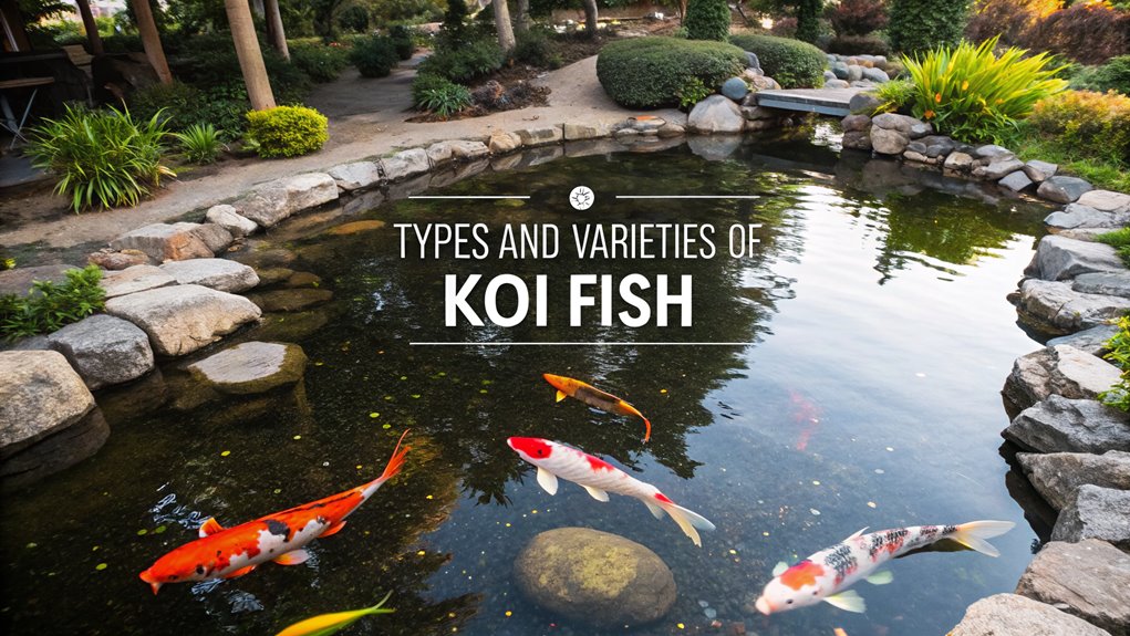 koi fish varieties explored