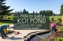 koi pond construction guide
