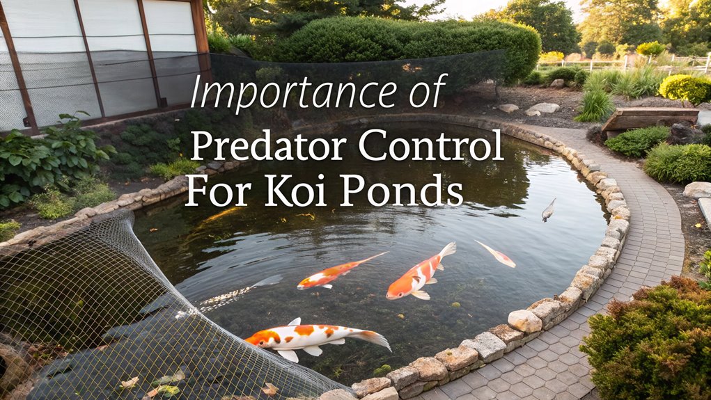 koi pond predator protection