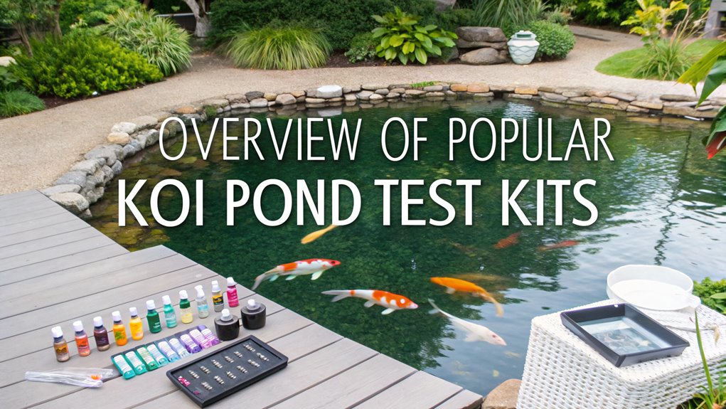 koi pond test kit comparison