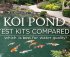 koi pond water quality comparison