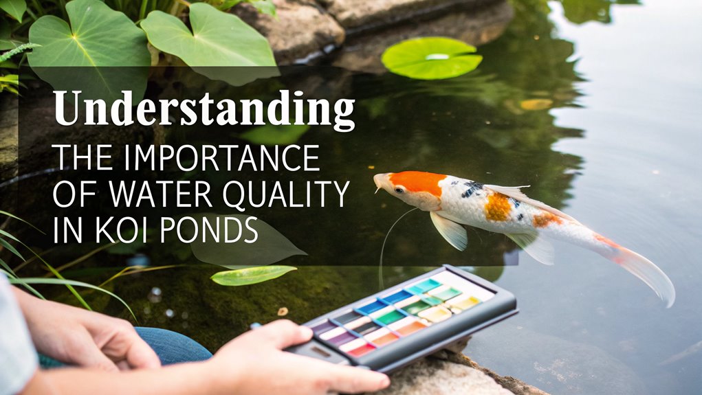 koi pond water quality