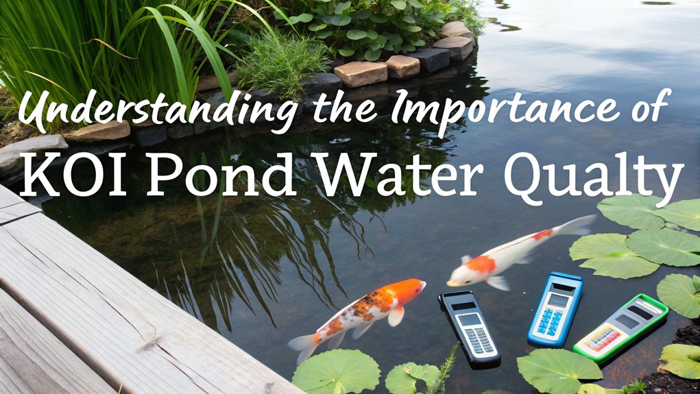 koi pond water testing