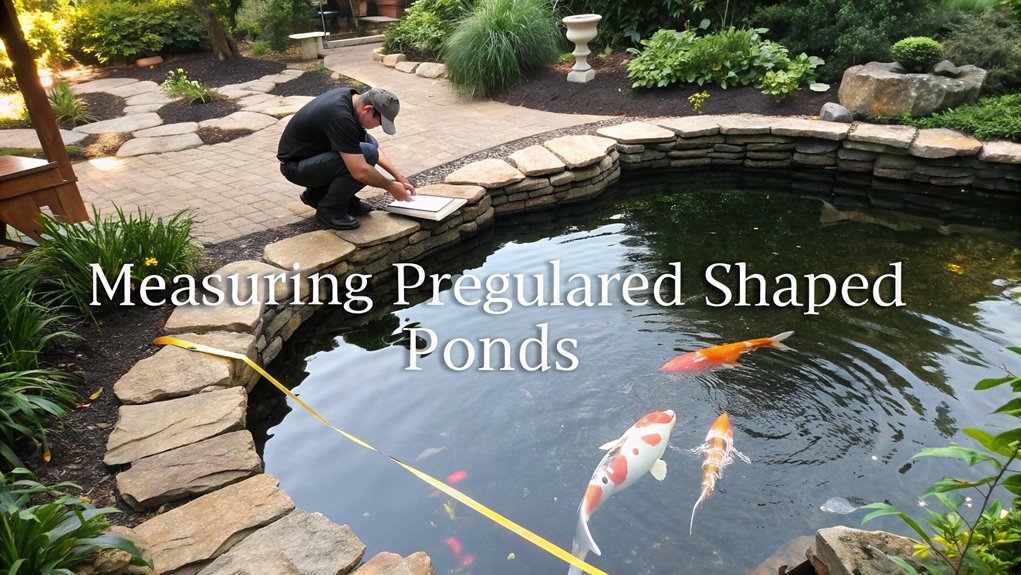 measuring pond volume accurately