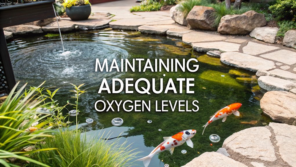 oxygen management for koi