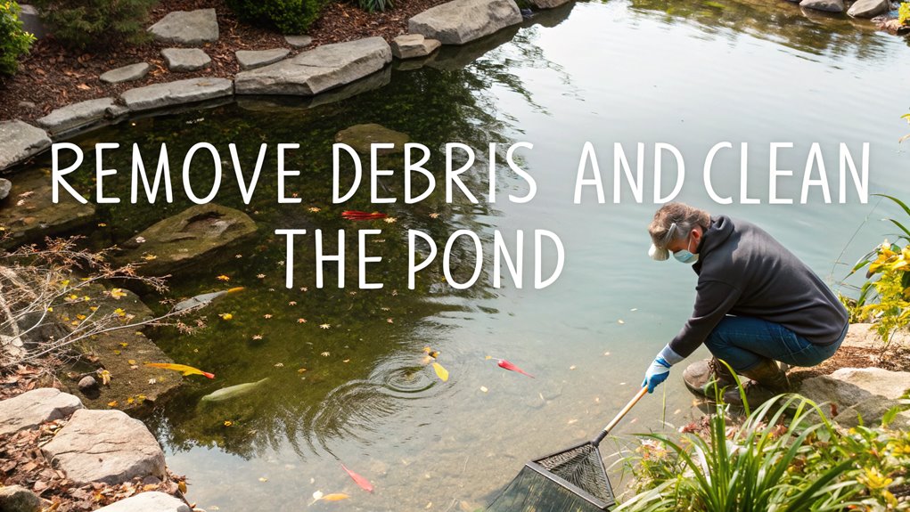 pond cleaning and maintenance