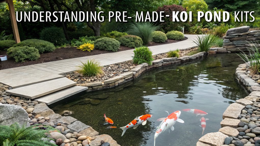 pre made koi pond kits