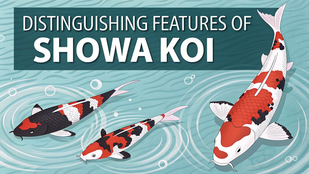 striking tri color pattern koi