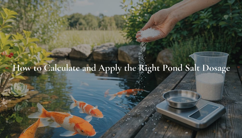 calculate precise pond salinity