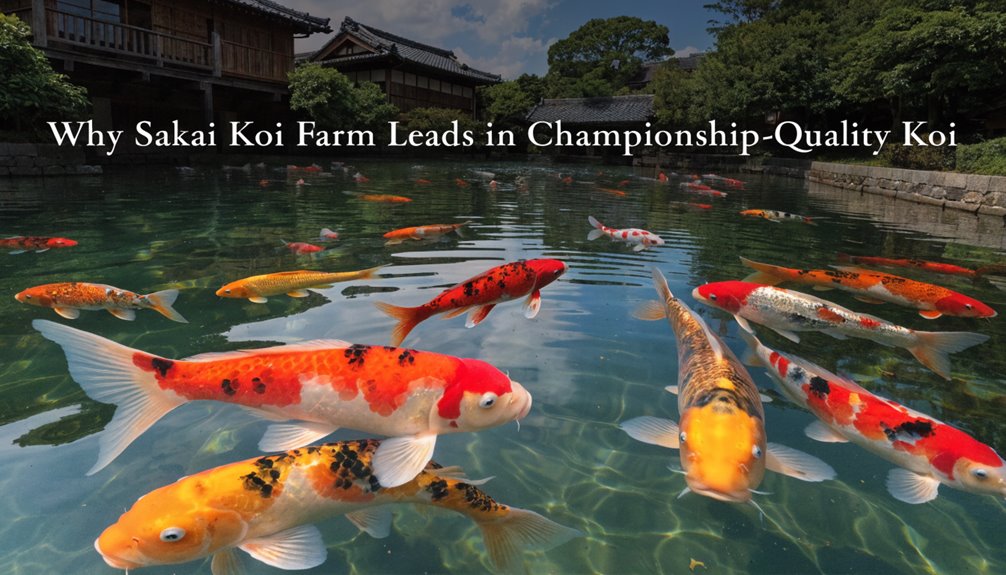 championship winning koi breeding