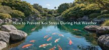 cooling koi in heat