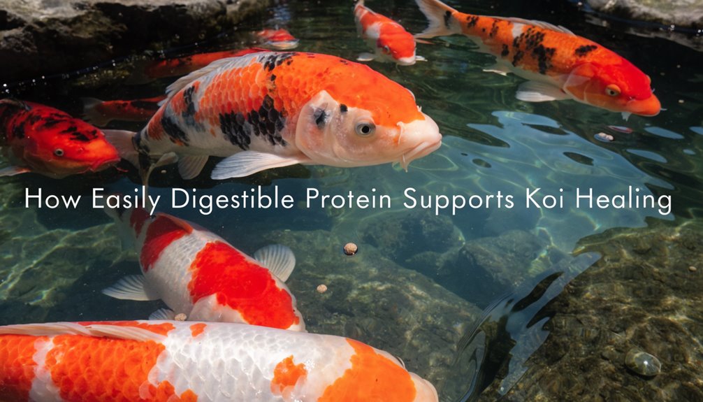 easily digestible koi proteins