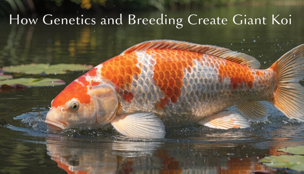 genetic selection for giant koi