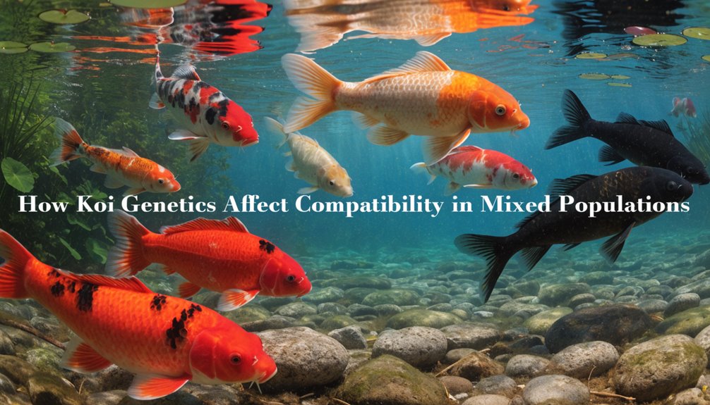 genetics influence koi compatibility