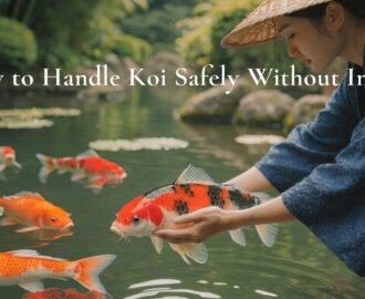handling koi safely