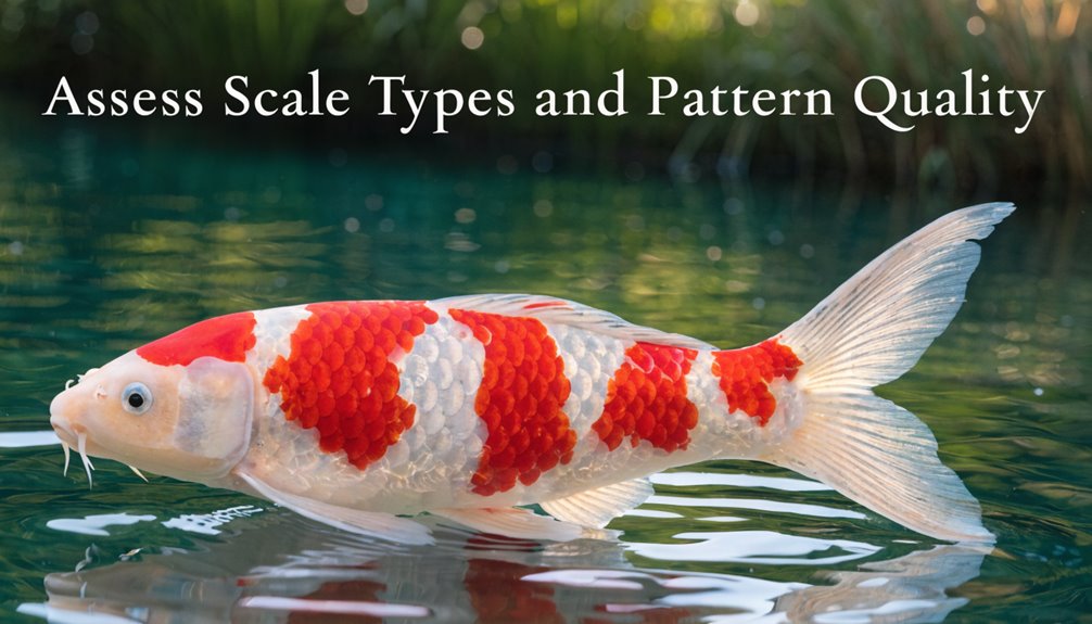 koi pattern and scale quality