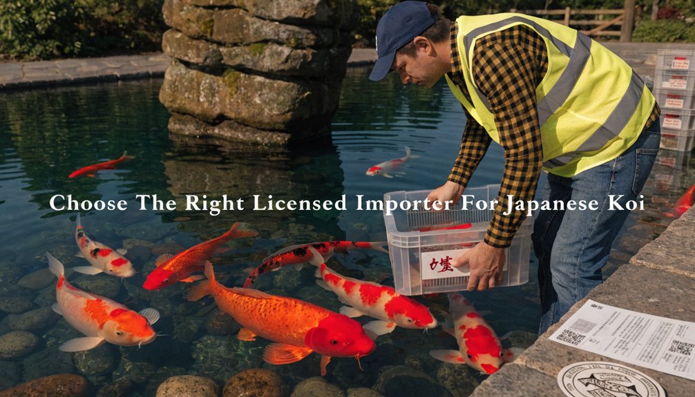 licensed japanese koi importers