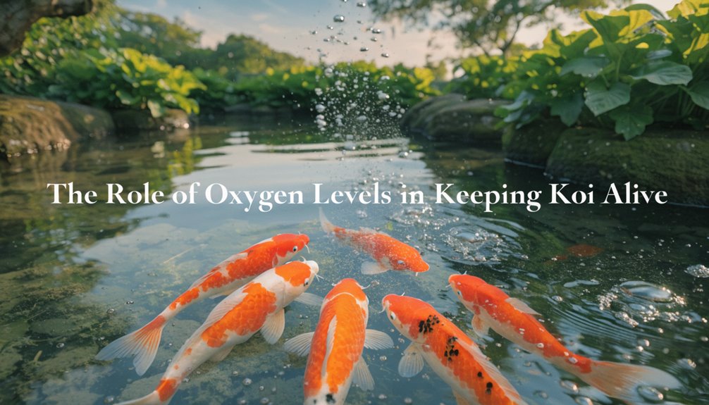 maintain pond oxygen levels