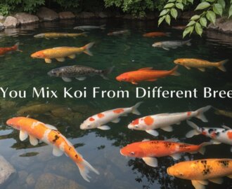 mixing koi from breeders