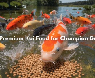 premium koi growth food
