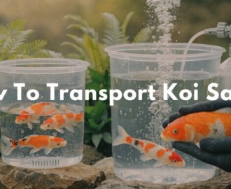 proper koi transport methods