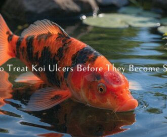 treat koi ulcers early