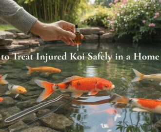 treating injured koi safely